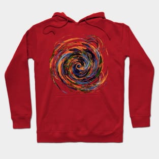 Gravity Color Whirlpool Abstract Hoodie